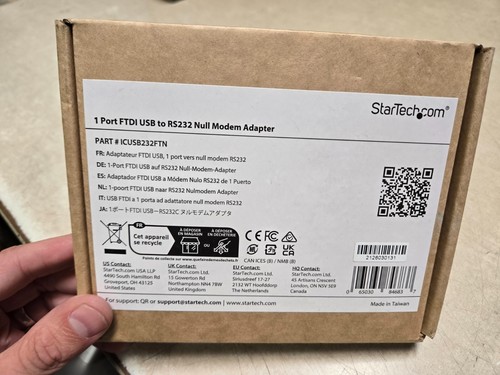 Nob startech icusb232ftn cavo - nob,